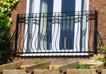 Wrought Iron Balcony