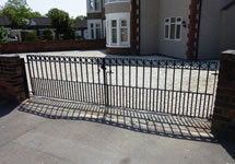 Wrought Iron Driveway Gates