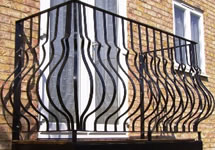 Wrought Iron Balcony