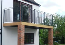 Wrought Iron Balcony