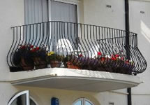 Wrought Iron Balcony