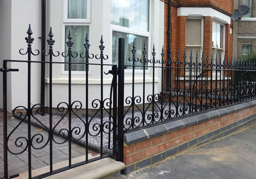 wrought iron garden railings coventry