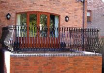 Wrought Iron Balcony