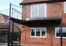 Wrought Iron Balcony