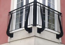 Wrought Iron Balcony