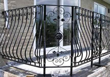 Wrought Iron Balcony