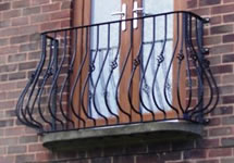 Wrought Iron Balcony