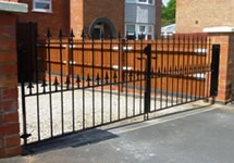 Wrought Iron Driveway Gates