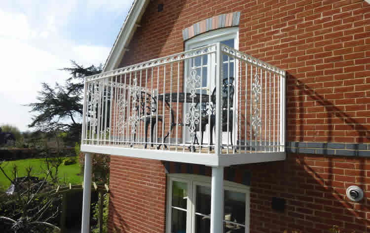 Wrought Iron Balconies Leamington Spa