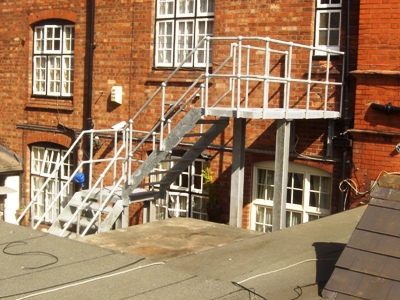 fire escape manufacturer warwickshire